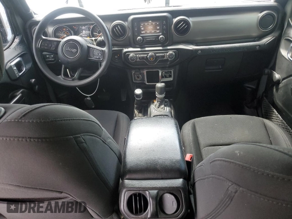 2020 Jeep Wrangler Unlimited Sport S z VIN 1C4HJXDN5LW155501, wystawiony jako Copart lot #63217835 z przebiegiem 80 662 mil mil oraz Czysty tytuł • Clean title. Historia ofert i sprzedaży dostępna na DreamBid. Obrazek 8.