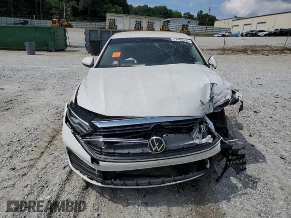 2023 Volkswagen Jetta S with VIN 3VW4M7BU1PM052854, listed as a Copart auction lot 57409355 with Not provided miles and Salvage title. Bid and sale history available at DreamBid. Image 5.
