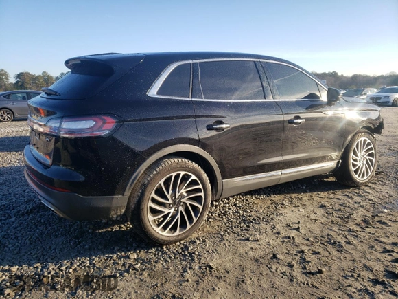 2019 Lincoln Nautilus Reserve with VIN 2LMPJ6L92KBL31463, listed as a Copart auction lot 42916235 with 72,521 mi miles and Salvage title. Bid and sale history available at DreamBid. Image 3.