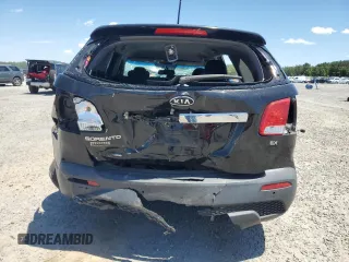 2013 Kia Sorento EX with VIN 5XYKU4A63DG316404, listed as a Copart auction lot 57867625 with 167,766 mi miles and Salvage title. Bid and sale history available at DreamBid. Image 6.