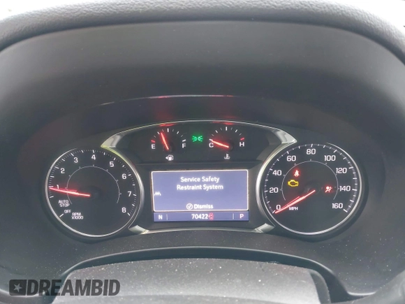 2020 GMC Terrain SLT with VIN 3GKALPEV8LL299547, listed as a IAAI auction lot 42324814 with 70,422 mi miles and . Bid and sale history available at DreamBid. Image 7.
