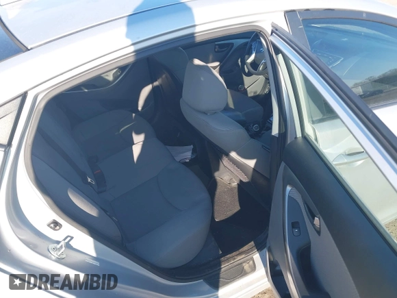 2012 Hyundai Elantra Limited with VIN KMHDH4AE9CU304965, listed as a IAAI auction lot 41752391 with 77,489 mi miles. Bid and sale history available at carsss.com. Image 8.