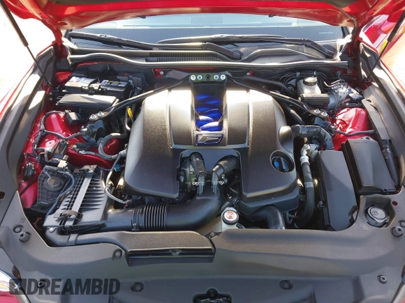 2017 Lexus RC F with VIN JTHHP5BC6H5006076, listed as a IAAI auction lot 40995520 with 49,461 mi miles. Bid and sale history available at carsss.com. Image 10.