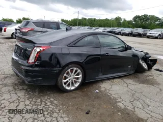 2016 Cadillac ATS-V with VIN 1G6AN1RYXG0123077, listed as a Copart auction lot 55443294 with 80,162 mi miles and Salvage Title. Bid and sale history available at carsss.com. Image 3.