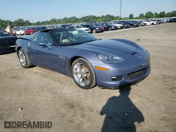 2011 Chevrolet Corvette Z16 Grand Sport 3LT with VIN 1G1YW2DW2B5106525, listed as a Copart auction lot 63460725 with 75,931 mi miles and Salvage title. Bid and sale history available at DreamBid. Image 13.