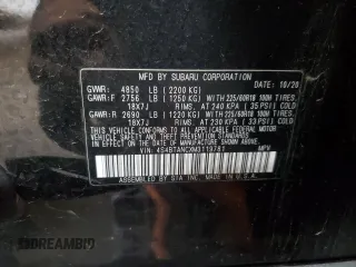 2021 Subaru Outback Limited with VIN 4S4BTANCXM3119781, listed as a Copart auction lot 61134935 with 96,894 mi miles and Salvage title. Bid and sale history available at DreamBid. Image 13.