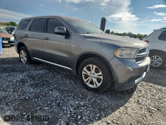 2012 Dodge Durango SXT with VIN 1C4RDHAG5CC237236, listed as a Copart auction lot 64371425 with Not provided miles and Clean title. Bid and sale history available at DreamBid. Image 4.