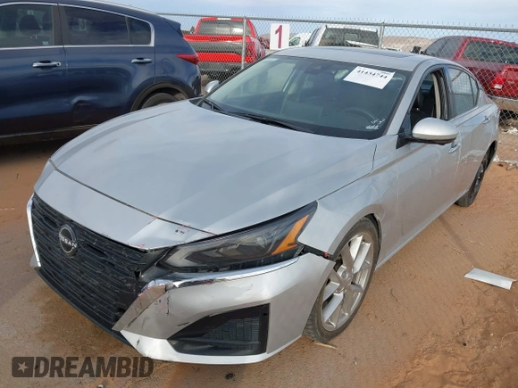 2023 Nissan Altima SL with VIN 1N4BL4EV2PN345867, listed as a IAAI auction lot 41434744 with 39,671 mi miles and . Bid and sale history available at DreamBid. Image 2.