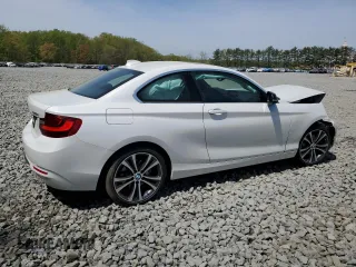 2015 BMW 2 Series 228i xDrive with VIN WBA1F7C56FVX95972, listed as a Copart auction lot 54759885 with 52,483 mi miles and Salvage Title. Bid and sale history available at carsss.com. Image 3.