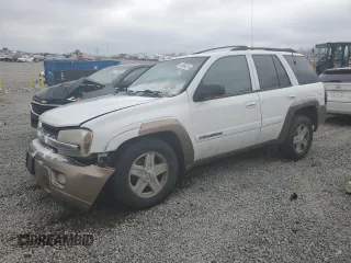 2002 Chevrolet TrailBlazer LTZ with VIN 1GNDT13S222223229, listed as a Copart auction lot 45868215 with Not Provided miles and Salvage Title. Bid and sale history available at DreamBid. Image 1.
