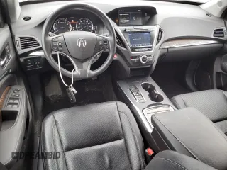2019 Acura MDX Technology with VIN 5J8YD3H50KL011673, listed as a Copart auction lot 60538285 with 33,677 mi miles and Salvage title. Bid and sale history available at DreamBid. Image 8.