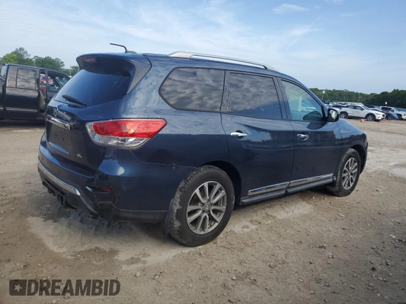 2014 Nissan Pathfinder SL with VIN 5N1AR2MN6EC657821, listed as a Copart auction lot 55261205 with 167,317 mi miles and Clean Title. Bid and sale history available at DreamBid. Image 3.