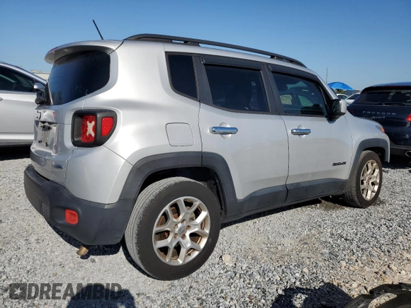 2015 Jeep Renegade Latitude with VIN ZACCJABT0FPB40608, listed as a Copart auction lot 53022495 with 140,007 mi miles and Salvage Title. Bid and sale history available at DreamBid. Image 3.