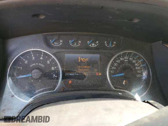 2014 Ford F-150 XL with VIN 1FTFW1EF4EKD49721, listed as a Copart auction lot 61695615 with 217,493 mi miles and Salvage title. Bid and sale history available at DreamBid. Image 9.