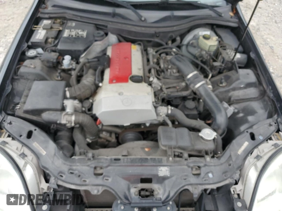 2000 Mercedes-Benz SLK 230 Kompressor with VIN WDBKK47F0YF149827, listed as a Copart auction lot 62524515 with 62,005 mi miles and Salvage title. Bid and sale history available at DreamBid. Image 11.