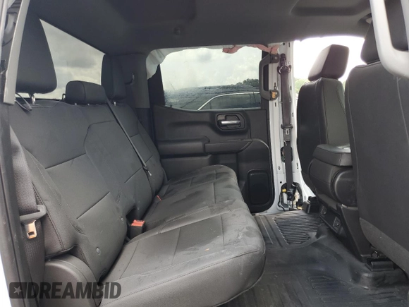 2024 GMC Sierra 1500 Pro with VIN 1GTUUAED1RZ197826, listed as a Copart auction lot 64646074 with 0 mi miles and Salvage Title. Bid and sale history available at carsss.com. Image 10.