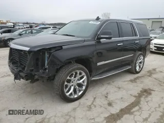 2019 Cadillac Escalade Luxury z VIN 1GYS4BKJ1KR233943, wystawiony jako Copart lot #47761005 z przebiegiem 152 460 mil mil oraz Szkody całkowita. Historia ofert i sprzedaży dostępna na DreamBid. Obrazek 1.