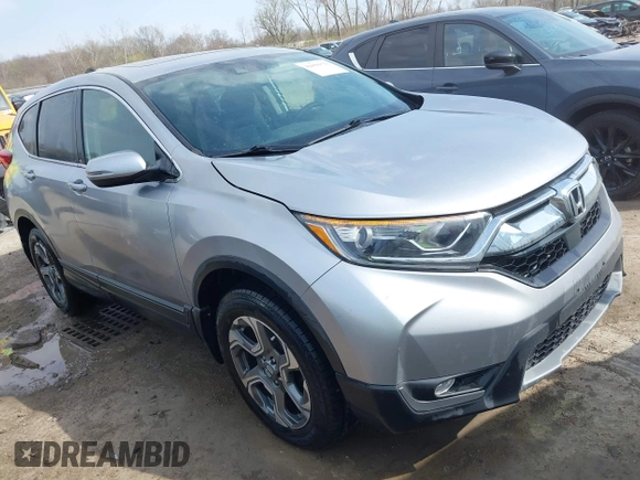 2017 Honda CR-V EX-L with VIN 5J6RW2H88HL061094, listed as a IAAI auction lot 42056853 with 160,978 mi miles. Bid and sale history available at carsss.com. Image 1.