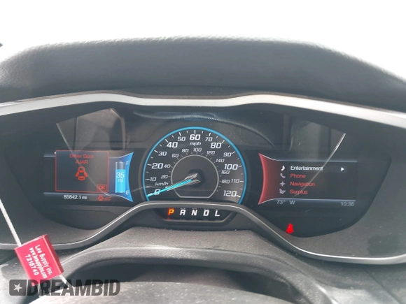 2013 Ford Focus Electric with VIN 1FADP3R4XDL234712, listed as a IAAI auction lot 42115400 with 84,842 mi miles and . Bid and sale history available at DreamBid. Image 14.