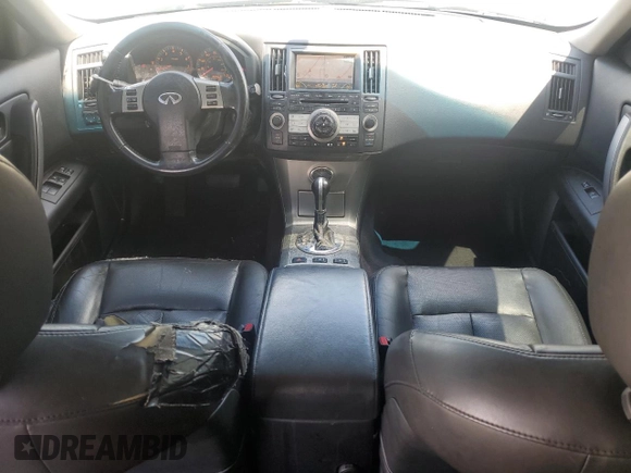 2007 Infiniti FX with VIN JNRAS08W27X203660, listed as a Copart auction lot 68220074 with 188,960 mi miles and Salvage Title. Bid and sale history available at DreamBid. Image 8.