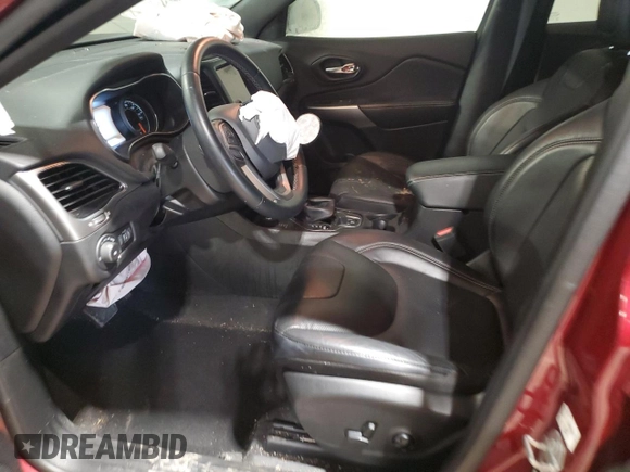 2021 Jeep Cherokee Latitude Lux with VIN 1C4PJMMX7MD117583, listed as a Copart auction lot 59594645 with 33,538 mi miles and Salvage title. Bid and sale history available at DreamBid. Image 7.