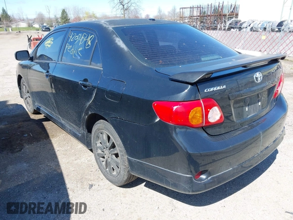 2010 Toyota Corolla with VIN 2T1BU4EE4AC415189, listed as a IAAI auction lot 42054548 with 194,011 mi miles. Bid and sale history available at carsss.com. Image 3.