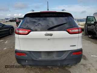 2018 Jeep Cherokee Latitude with VIN 1C4PJLCX3JD519320, listed as a Copart auction lot 79843294 with 91,342 mi miles and Salvage Title. Bid and sale history available at DreamBid. Image 6.