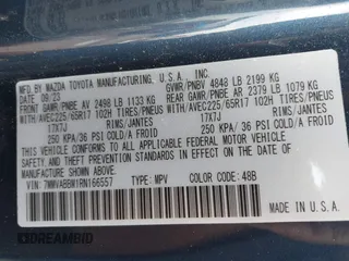 2024 Mazda CX-50 S Preferred with VIN 7MMVABBM1RN166557, listed as a IAAI auction lot 42483021 with Not provided miles and . Bid and sale history available at DreamBid. Image 9.