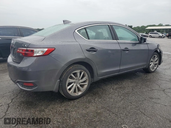 2017 Acura ILX Premium with VIN 19UDE2F75HA009657, listed as a Copart auction lot 58489095 with 80,817 mi miles and Clean title. Bid and sale history available at DreamBid. Image 3.