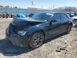 2017 Chrysler 300 300S with VIN 2C3CCAGG3HH508357, listed as a Copart auction lot 48797605 with 133,545 mi miles and Salvage Title. Bid and sale history available at carsss.com. Image 1.