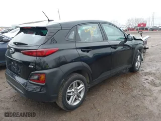 2021 Hyundai Kona SE with VIN KM8K1CAA3MU663328, listed as a IAAI auction lot 40859258 with 80,566 mi miles. Bid and sale history available at carsss.com. Image 4.