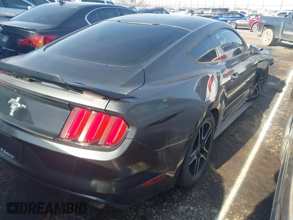 2016 Ford Mustang V6 with VIN 1FA6P8AM6G5224589, listed as a IAAI auction lot 41093863 with 92,571 mi miles and . Bid and sale history available at carsss.com. Image 4.