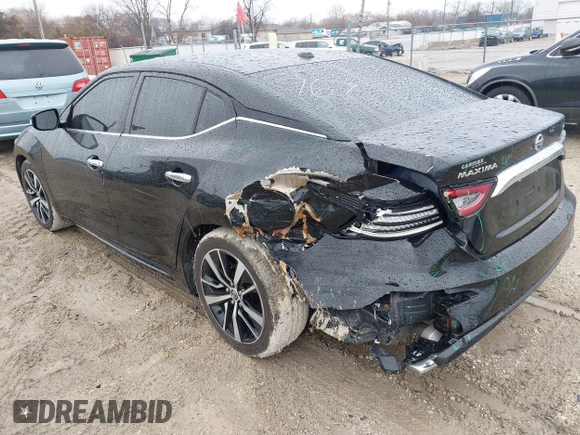 2021 Nissan Maxima SV with VIN 1N4AA6CV9MC513687, listed as a IAAI auction lot 41744440 with 67,386 mi miles and . Bid and sale history available at DreamBid. Image 3.