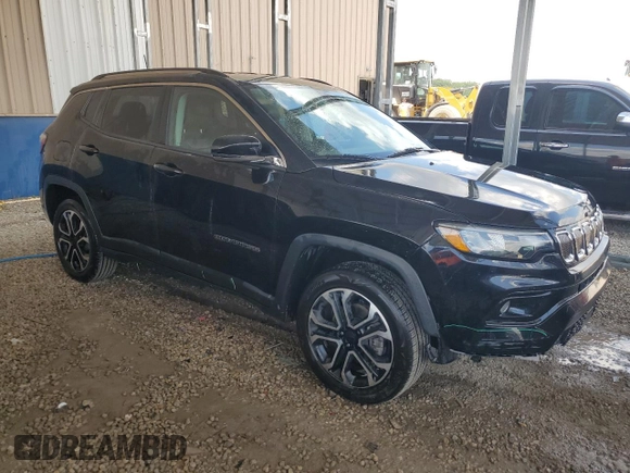 2022 Jeep Compass Limited с VIN 3C4NJDCBXNT165300, выставлен на аукционе Copart как лот 63593955 с пробегом 52 217 миль миль и Чистый • Clean title. История ставок и продаж доступна на DreamBid. Изображение 4.