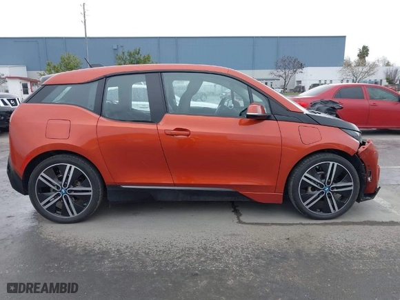 2014 BMW i3 with VIN WBY1Z4C57EV276399, listed as a IAAI auction lot 41783224 with 75,827 mi miles. Bid and sale history available at carsss.com. Image 13.
