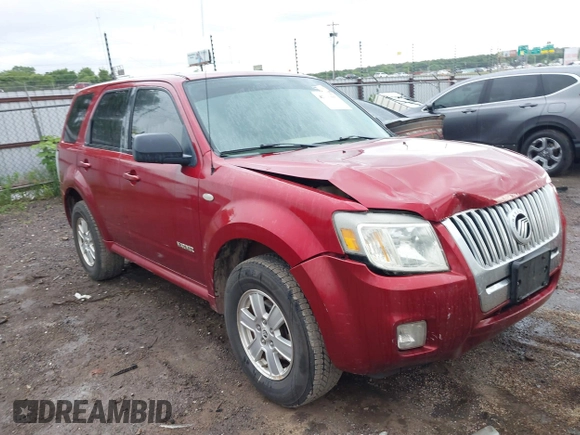 2008 Mercury Mariner с VIN 4M2CU91168KJ50296, выставлен на аукционе IAAI как лот 42385367 с пробегом 108 406 миль миль и . История ставок и продаж доступна на DreamBid. Изображение 1.