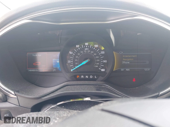 2020 Ford Fusion SE with VIN 3FA6P0HD9LR226500, listed as a IAAI auction lot 42296526 with 48,468 mi miles and . Bid and sale history available at DreamBid. Image 7.
