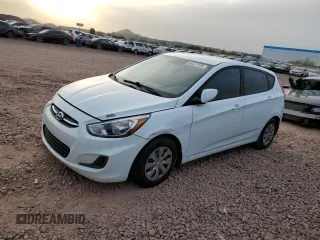 2016 Hyundai Accent SE with VIN KMHCT5AE9GU267440, listed as a Copart auction lot 44517135 with 198,696 mi miles and Salvage Title. Bid and sale history available at carsss.com. Image 1.