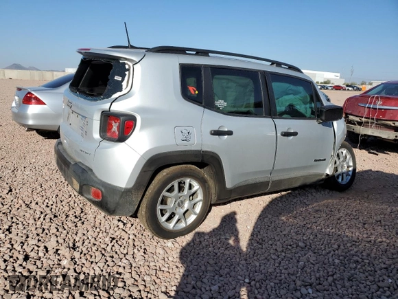 2021 Jeep Renegade Sport с VIN ZACNJCAB5MPM24663, выставлен на аукционе Copart как лот 43451235 с пробегом 46 366 миль миль и Списание • Salvage title. История ставок и продаж доступна на DreamBid. Изображение 3.