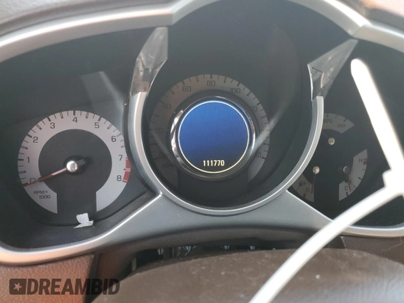 2012 Cadillac SRX Premium Collection with VIN 3GYFNFE34CS517102, listed as a Copart auction lot 60483155 with 111,770 mi miles and Salvage title. Bid and sale history available at DreamBid. Image 9.