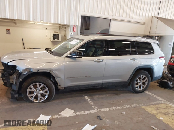 2021 Jeep Grand Cherokee Limited with VIN 1C4RJKBG2M8121372, listed as a IAAI auction lot 41808503 with 59,668 mi miles and . Bid and sale history available at DreamBid. Image 15.