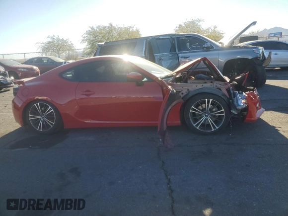 2013 Subaru BRZ Limited with VIN JF1ZCAC11D1602596, listed as a Copart auction lot 87007624 with 104,511 mi miles and Salvage Title. Bid and sale history available at carsss.com. Image 4.