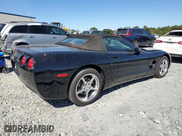 2004 Chevrolet Corvette with VIN 1G1YY32G745116207, listed as a Copart auction lot 75352224 with 67,184 mi miles and Salvage Title. Bid and sale history available at carsss.com. Image 3.