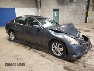 2012 Infiniti G25 x with VIN JN1DV6AR4CM731601, listed as a Copart auction lot 85343624 with Not Provided miles and Salvage Title. Bid and sale history available at DreamBid. Image 4.