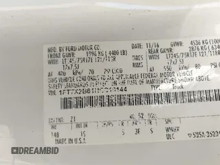 2017 Ford F-250 XLT с VIN 1FT7X2B61HEC10144, выставлен на аукционе IAAI как лот 42256812 с пробегом 123 380 миль миль и . История ставок и продаж доступна на DreamBid. Изображение 9.