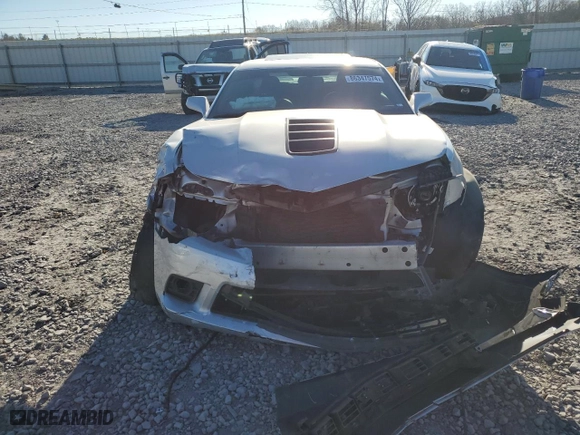 2015 Chevrolet Camaro SS with VIN 2G1FK1EJ4F9266107, listed as a Copart auction lot 86347574 with 56,947 mi miles and Salvage Title. Bid and sale history available at carsss.com. Image 5.