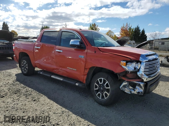 2016 Toyota Tundra 4WD Truck LTD with VIN 5TFHY5F18GX530825, listed as a Copart auction lot 75354624 with 74,513 mi miles and Salvage Title. Bid and sale history available at carsss.com. Image 4.