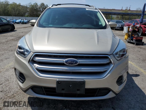 2018 Ford Escape Titanium with VIN 1FMCU9J91JUB44813, listed as a Copart auction lot 59920265 with 63,008 mi miles and Salvage title. Bid and sale history available at DreamBid. Image 5.