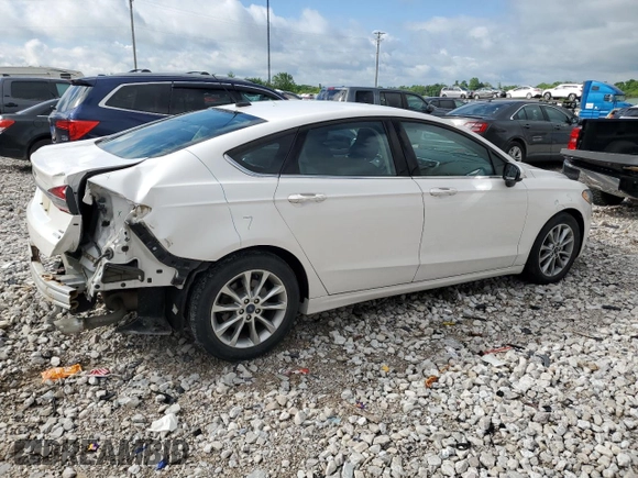 2017 Ford Fusion SE with VIN 3FA6P0HD4HR298647, listed as a Copart auction lot 55511825 with 53,138 mi miles and Salvage title. Bid and sale history available at DreamBid. Image 3.