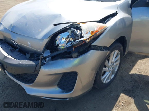 2012 Mazda 3 i Touring with VIN JM1BL1V85C1623374, listed as a IAAI auction lot 42106820 with 117,262 mi miles and . Bid and sale history available at carsss.com. Image 6.